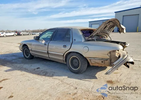 1994 Mercury Grand Marquis Ls из США, поврежденный, VIN 2MELM75W5RX676853